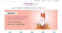 Desktop Screenshot of esthetic-center-montpellier.com